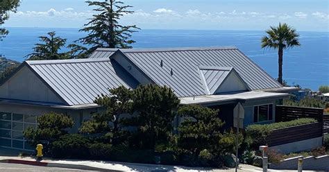 metal roof on beach house|marine roofing.